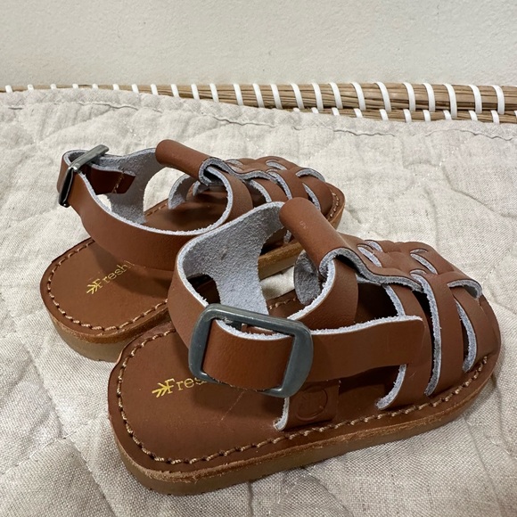 Freshly Picked Cognac Bixby Sandal size 3 - Picture 3 of 5